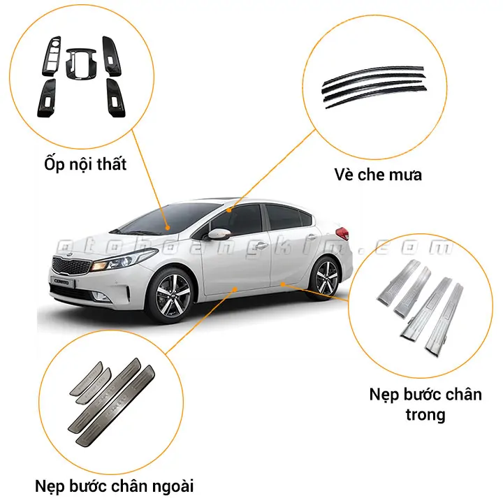 13 phụ kiện xe Kia Cerato [2016-2018] - Ảnh 4