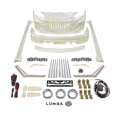 Body Kit Almera Mẫu Lumga (Mẫu 2) - Ảnh 3