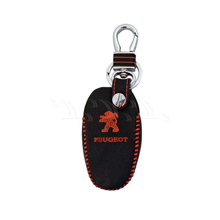 Bao móc khóa da Peugeot - Ảnh 1