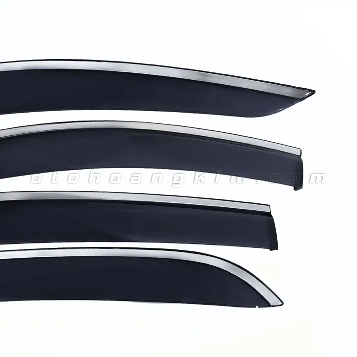 Vè che mưa Ford Ecosport [2014-2020] viền inox dày - Ảnh 2