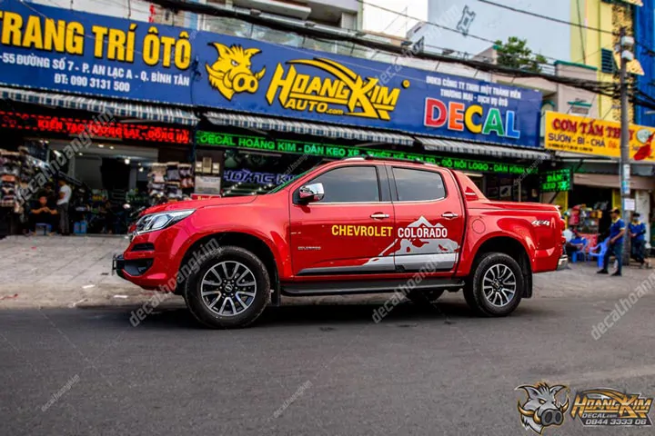 Tem Xe Chevrolet Colorado - CCL007 - Ảnh 1