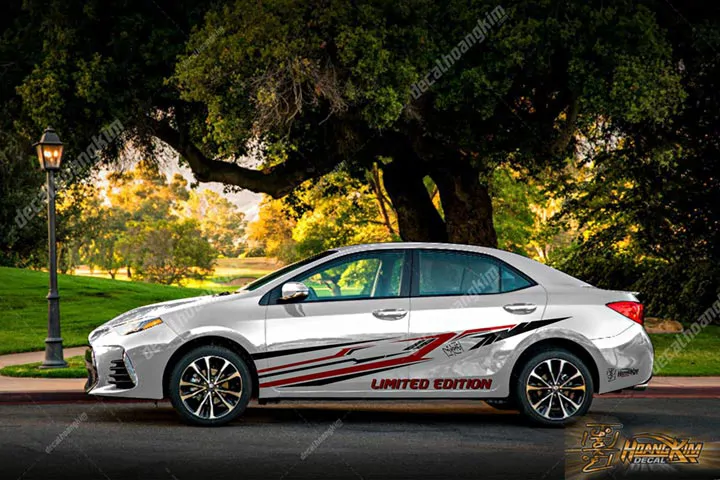 Tem Xe Toyota Altis - TAL008 - Ảnh 1