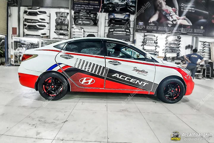 Tem Xe Hyundai Accent - HAC028 - Ảnh 1