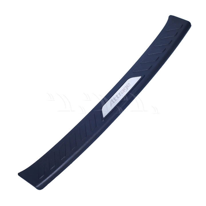 Chống trầy cốp sơn Mitsubishi Attrage [2015-2020] nhựa đen - Ảnh 1