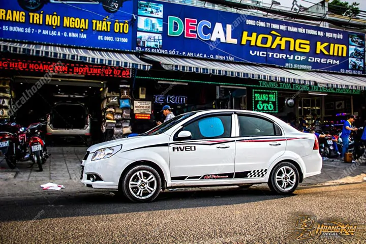 Tem Xe Chevrolet Aveo - CAV005 - Ảnh 1