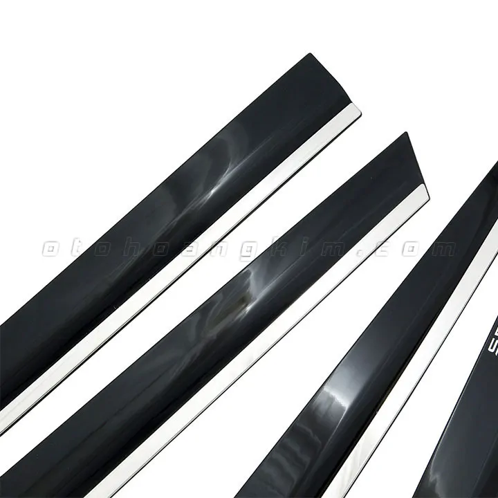 Vè che mưa Kia Seltos [2020] viền inox - Ảnh 2