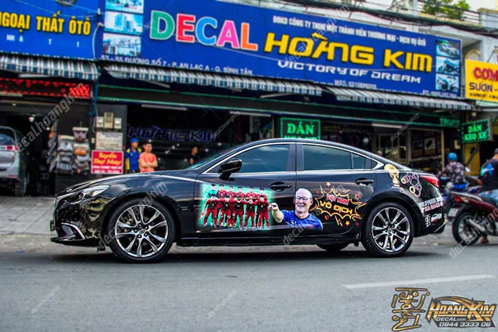 Tem Xe Mazda 6 - Viêt Nam Vô Địch SeaGAME30 - Ảnh 1