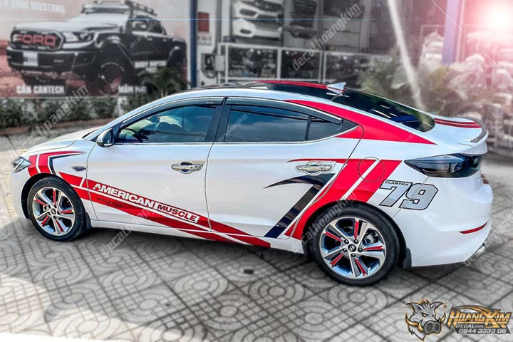 Tem Xe Hyundai Elantra - HEL026 - Ảnh 1