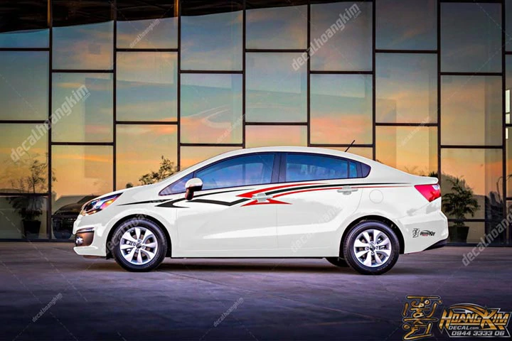 Tem Xe Kia Rio - KRI007 - Ảnh 1