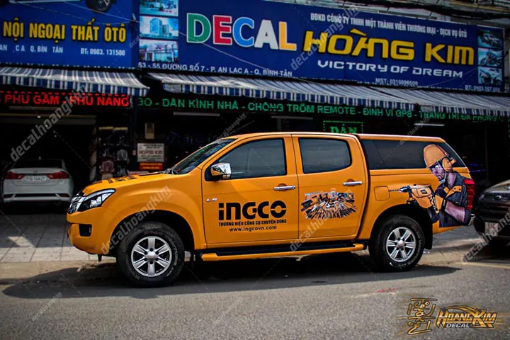 Tem Xe Isuzu Dmax Ingco - IDM001 - Ảnh 1