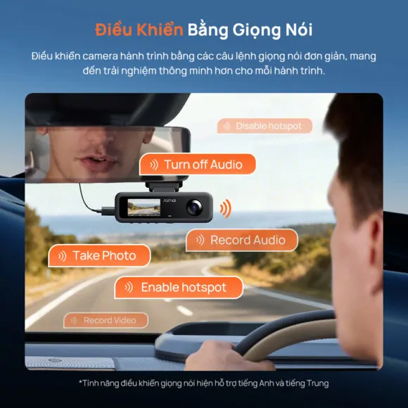 Camera hành trình 70mai T400 ghi hình 3 kênh - Ảnh 11
