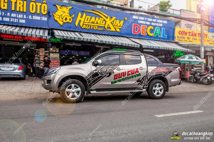 Tem Xe Isuzu Dmax - IDM004 - Ảnh 1