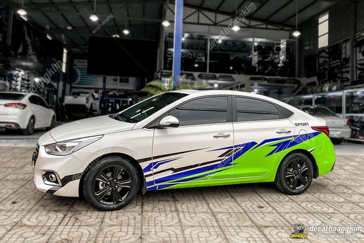 Tem Xe Hyundai Accent - HAC026 - Ảnh 1