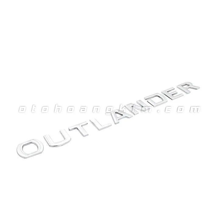 Chữ nổi Outlander inox - Ảnh 3