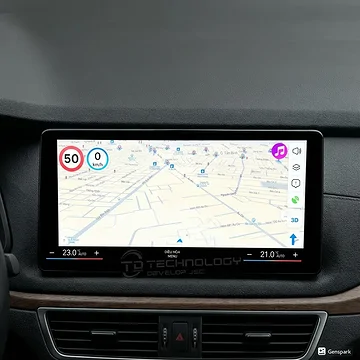 Android box HTD D10-BM02 cho BMW 320i