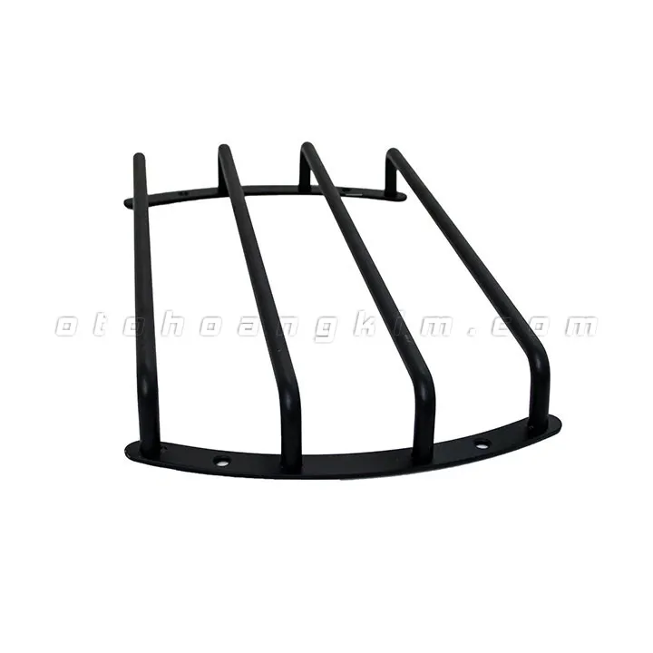 Ốp loa sắt vuông 10 inch đen 4 sọc - Ảnh 2