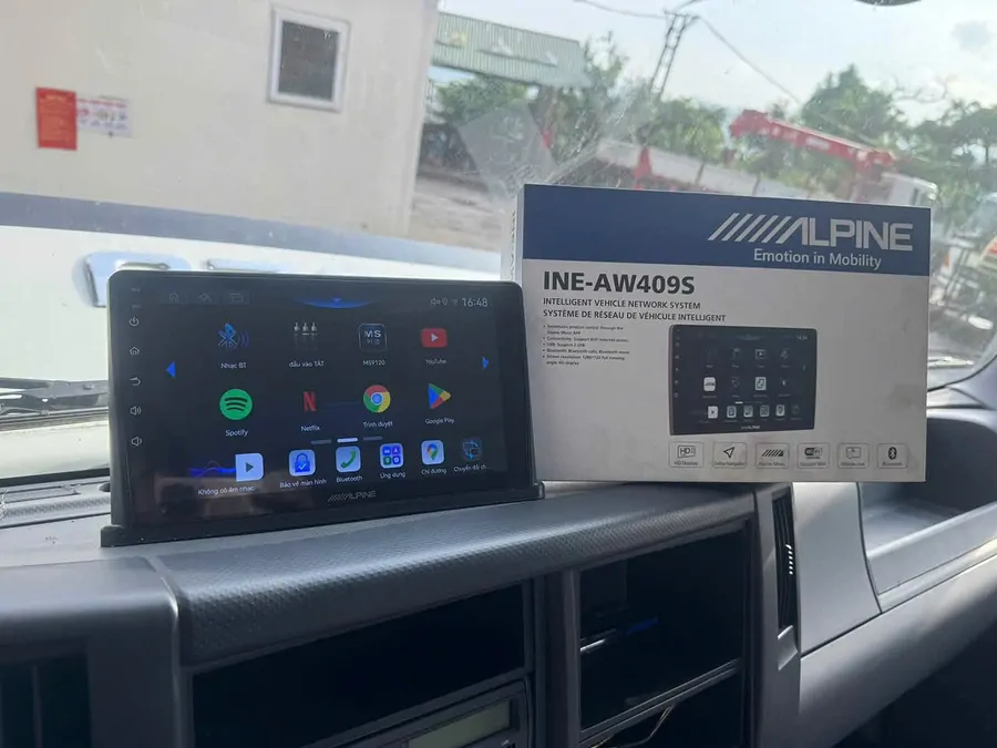 Màn hình android Alpine INE-AW409S  - Ảnh 3