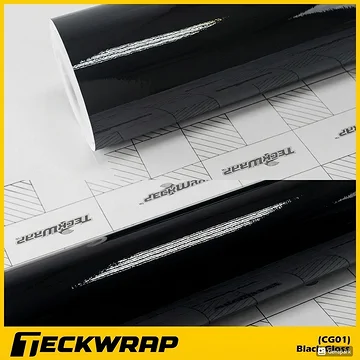 Decal Teckwrap Black Gloss CG01 