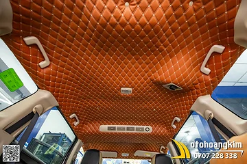 Bọc trần 5D Mitsubishi Xpander - Màu cam đất sang trọng
