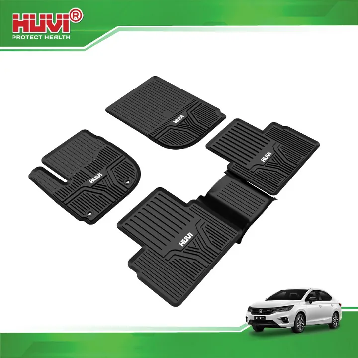 Thảm Lót Sàn Huvi Honda City 2021 2D - Ảnh 4