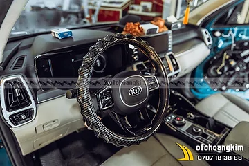 Bọc vô lăng Kia Sorento