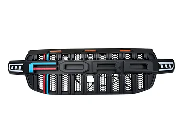 Mặt Ca Lăng Ford Ranger 2022 LED Mẫu Đen Mờ | Hầm Hố Cá Tính