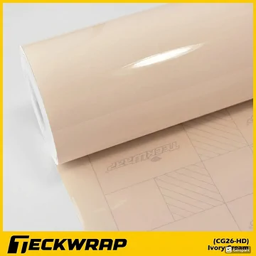 Decal Teckwrap Ivory Cream CG26-HD 