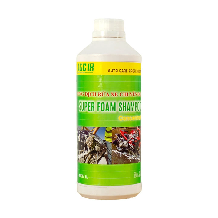Chai AGC18 super foam shampoo - Ảnh 1