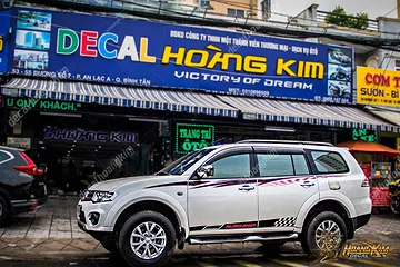 Tem Xe Mitsubishi Pajero - MPA002