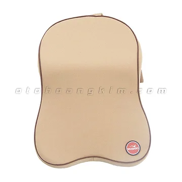 Gối cổ GC08 cao su non lớn kem