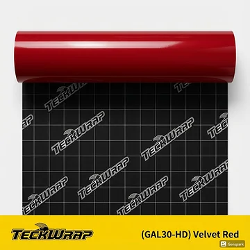 Decal Teckwrap Velvet Red GAL30-HD 