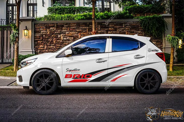 Tem Xe Honda Brio - HBR009 - Ảnh 1