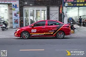 Dán Tem Xe Honda City Thiết Kế Racing 89 90 Thể Thao