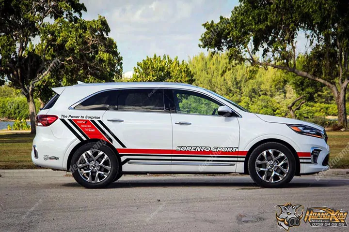 Tem Xe Kia Sorento - SOR007 - Ảnh 1
