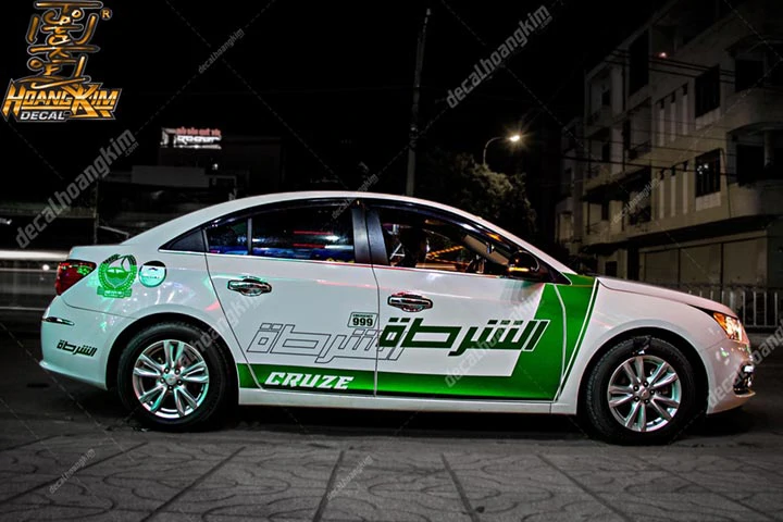 Tem Xe Chevrolet Cruze - CCR022 - Ảnh 1