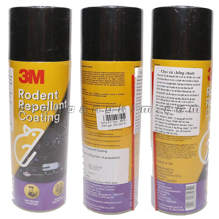 Dung dịch vệ sinh 3M Rodent Repellant Coating - Ảnh 2