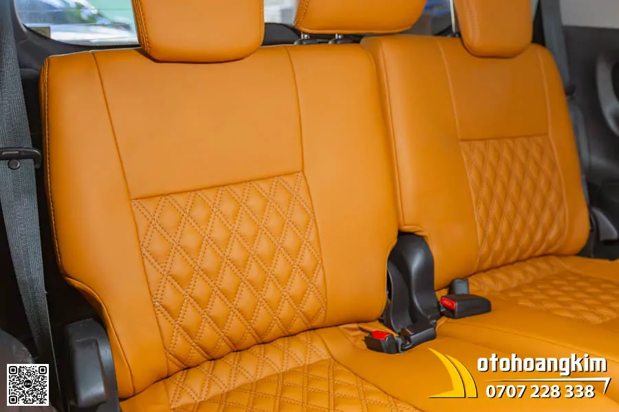 Bọc Ghế Da Nappa Xe Innova - Mẫu Cao Cấp Màu Da Bò - Ảnh 2