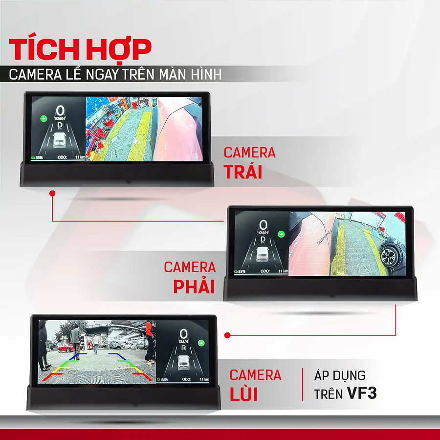 Màn hình IPC MCD91 tích hợp TPMS cho VF3 - Ảnh 4