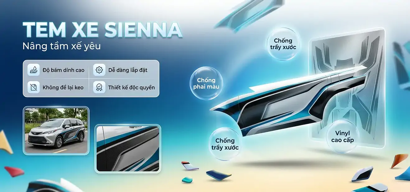 Tem Xe Toyota Sienna