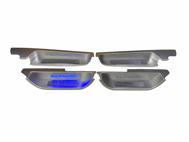  Nẹp bước chân trong Alphard có Led - Sang trọng & thẩm mỹ  - Ảnh 1