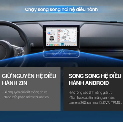 MHU Android Bravigo Limo Green / MPV7 360 - Ảnh 4