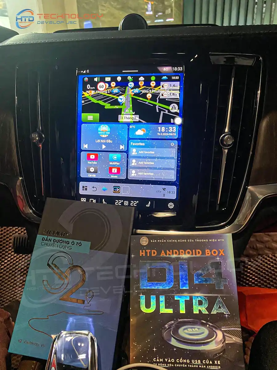 Android box HTD D14 Ultra cho Volvo S90L 2022 - Ảnh 6