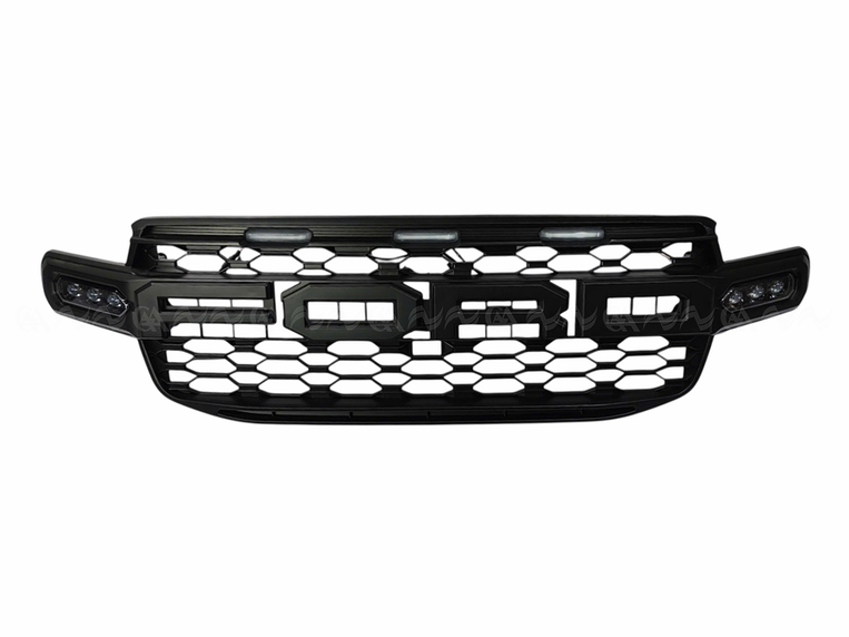 Mặt ca lăng Ford Ranger & Everest 2022+ có LED và Xi nhan - Ảnh 2