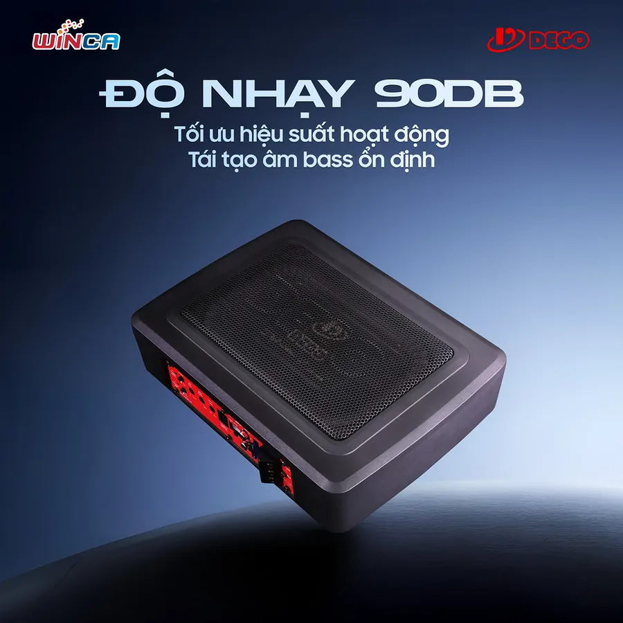 Sub Dego AU8S: Tăng Cường Âm Bass Sâu Lắng Cho Xe Hơi - Ảnh 3