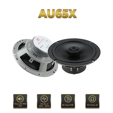 Loa Dego AU65X 6.5 inch đồng trục - Nâng tầm âm thanh xe hơi