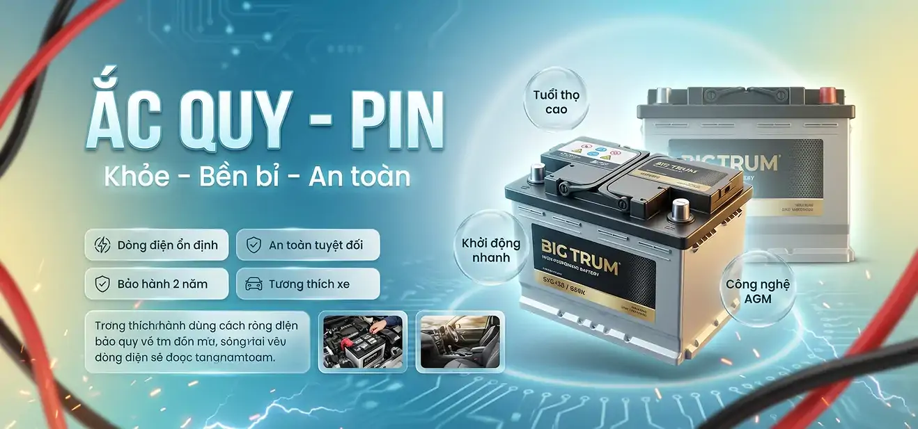 Ắc Quy - Pin