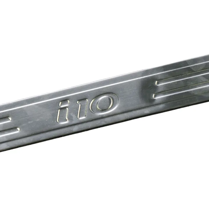 Nẹp bước chân ngoài Hyundai I10 2018+ inox - Ảnh 2