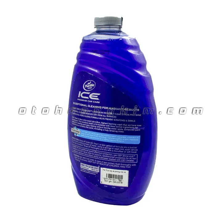 Dung dịch vệ sinh Turtle wax Ice Wash & Wax xà phòng rửa xe - Ảnh 2