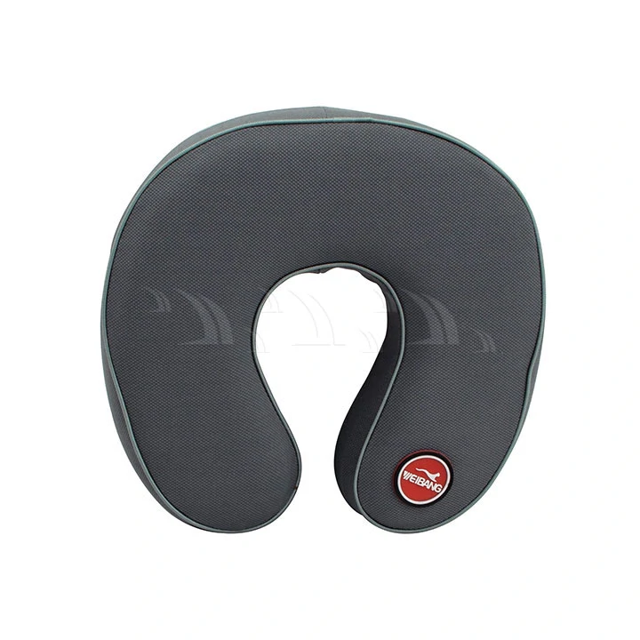 Gối cổ GC04 cao su non chữ U xám - Ảnh 1