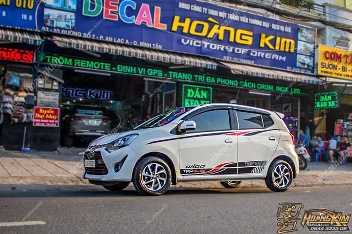 Tem Xe Toyota Wigo - TWI012 - Ảnh 1